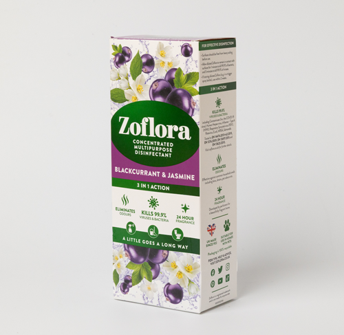 Show details for Zoflora Disinfectant - Blackcurrent & Jasmine 500ml