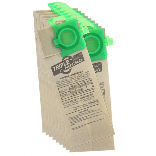 Show details for Sebo Dart 1 Vacuum Cleaner Bags - Pack of 10