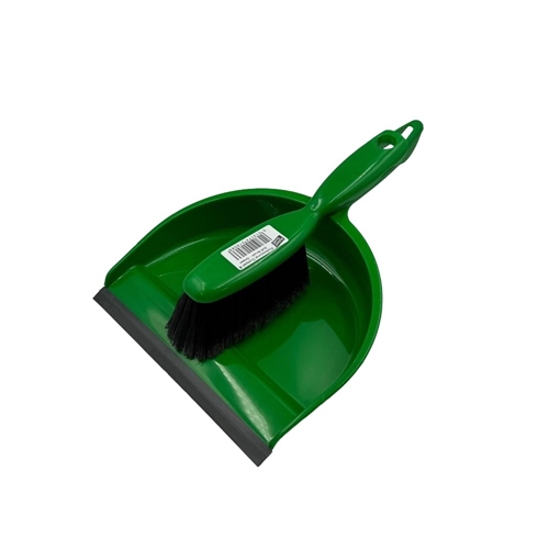 Show details for Dustpan & Brush - Small Green