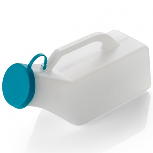 Show details for Urine Bottle Male Plastic with Lid