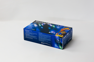 Show details for Sonic Gloves Nitrile - Blue Large Pack of 100