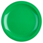 Show details for Olympia Kristallon Dining Plate Polycarbonate 9"  -  Green Pack of 12