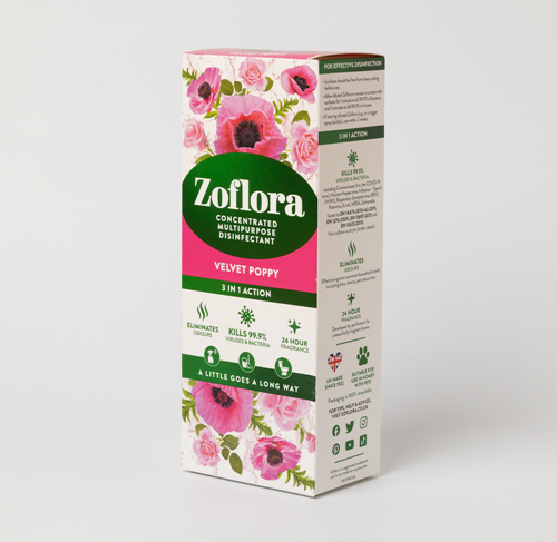 Show details for Zoflora Disinfectant - Poppy 500ml