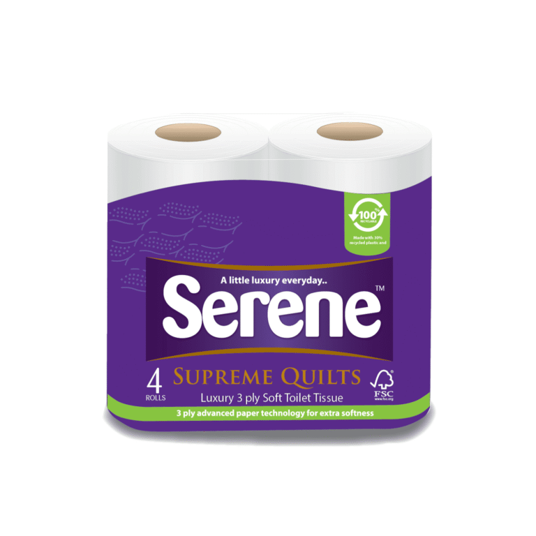 Show details for Serene Toilet Roll - 3 Ply Pack of 40