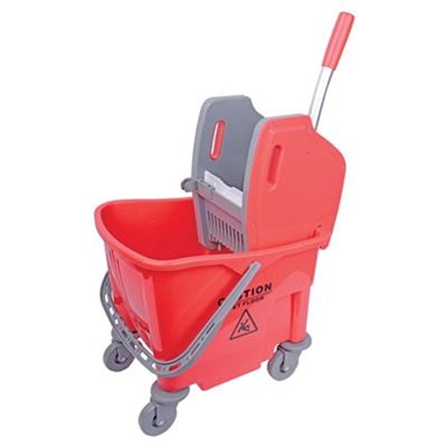 Show details for Mop Bucket with Wringer Kentucky - Red