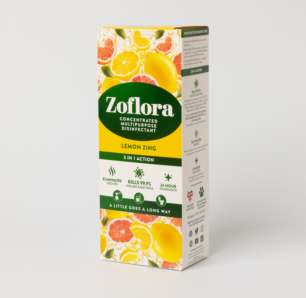 Show details for Zoflora Disinfectant - Lemon Zing 500ml