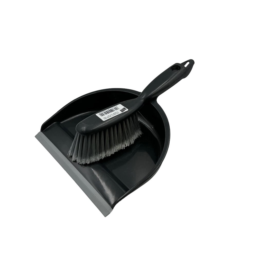 Show details for Dustpan & Brush - Small Handle Black