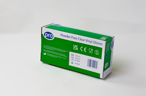 Show details for Pro Gloves Vinyl Powder Free - Clear Small Pack of 100