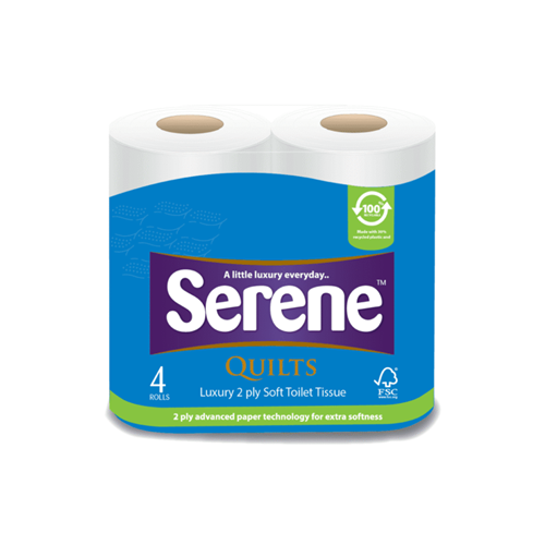 Show details for Serene Toilet Roll - 2 Ply Pack of 40 
