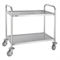 Show details for Trolley Stainless Steel - Medium 2 Tier