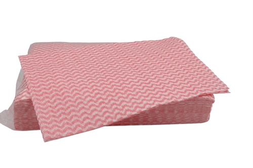 Show details for  Non Woven Cloths E119 - Red Pack of 50