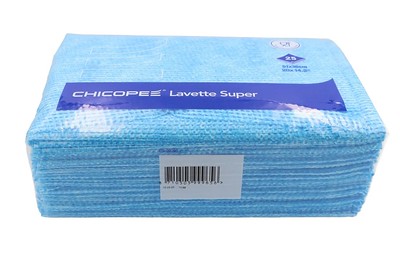 Show details for Chicopee Lavette Cloth - Blue Pack of 50 