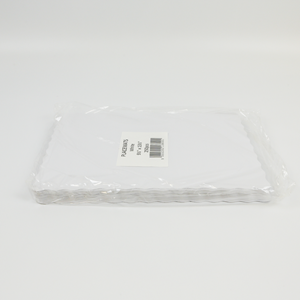 Show details for Placemats Scalloped Edge - White Pack of 250