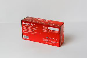 Show details for Delight Gloves Vinyl Powder Free -  Large Pack of 100
