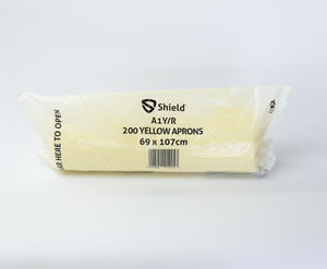 Show details for Aprons On A Roll Medium Duty - Yellow Pack of 200