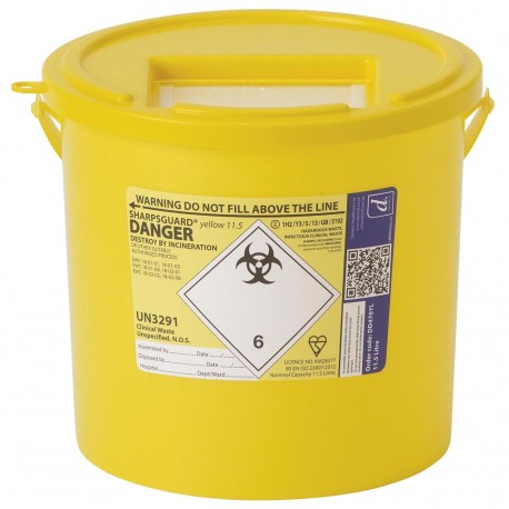 Show details for Sharps Bin - 11.5l