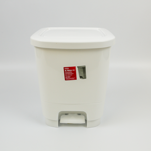 Show details for Pedal Bin - White 8l