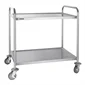 Show details for Trolley Stainless Steel - Large 2 Tier