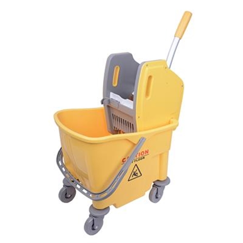 Show details for Yellow Kentucky Mop Bucket With Wringer