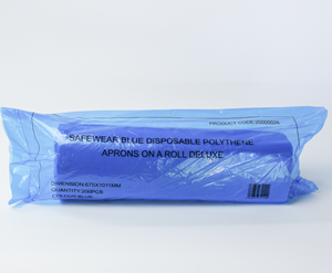 Show details for Aprons On A Roll Heavy Duty - Blue Pack of 200