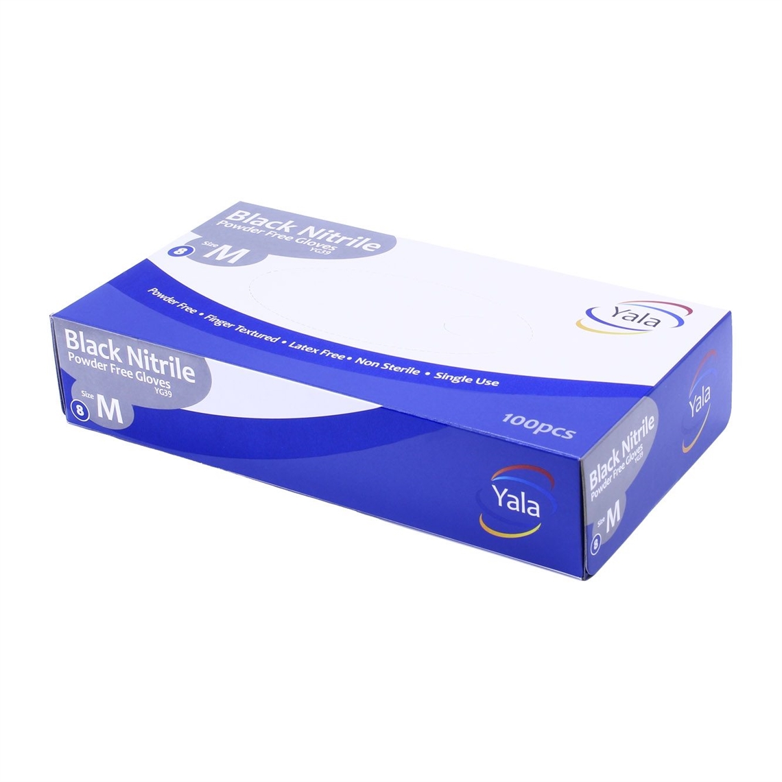 Show details for Yala Gloves Nitrile - Black Large Pack of 100