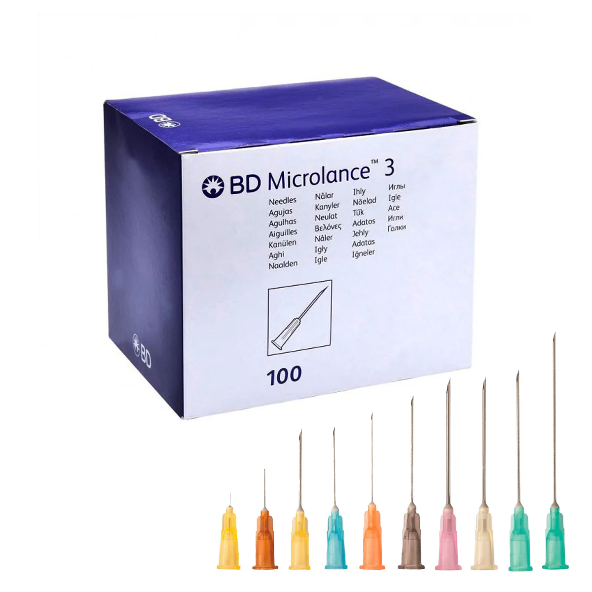 Show details for Microlance Needle - Yellow 30g 1/2"