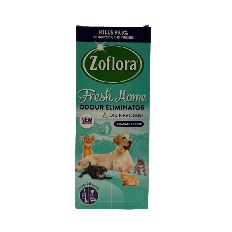 Show details for Zoflora Disinfectant Pet Safe - Coastal Breeze 500ml