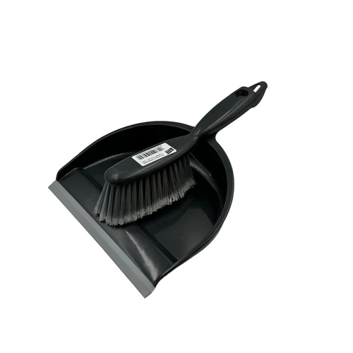 Show details for Dustpan & Brush - Black Small Handle