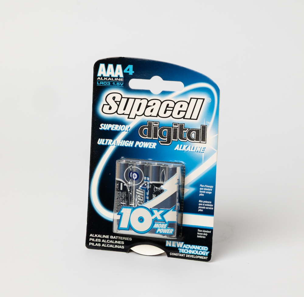 Show details for AAA Batteries - Pack of 4