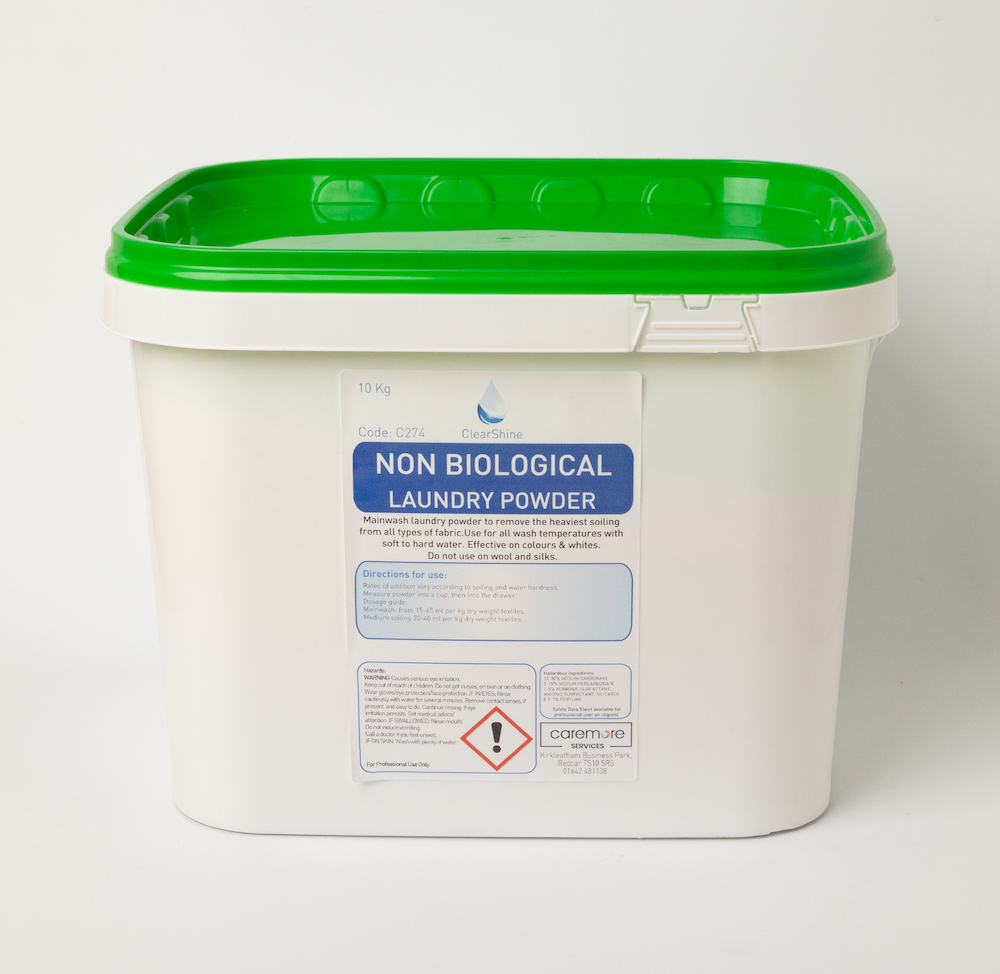 Show details for Caremore Soap Powder Non Bio - 10kg