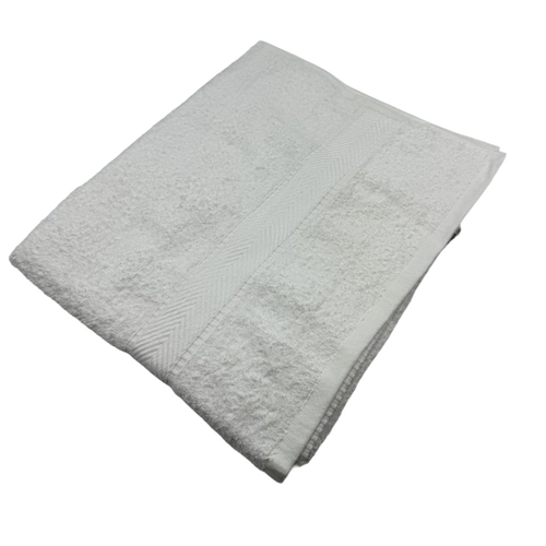Show details for White Bath Towel