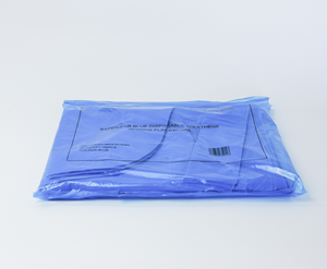 Show details for Aprons Flat Pack - Blue Pack of 100