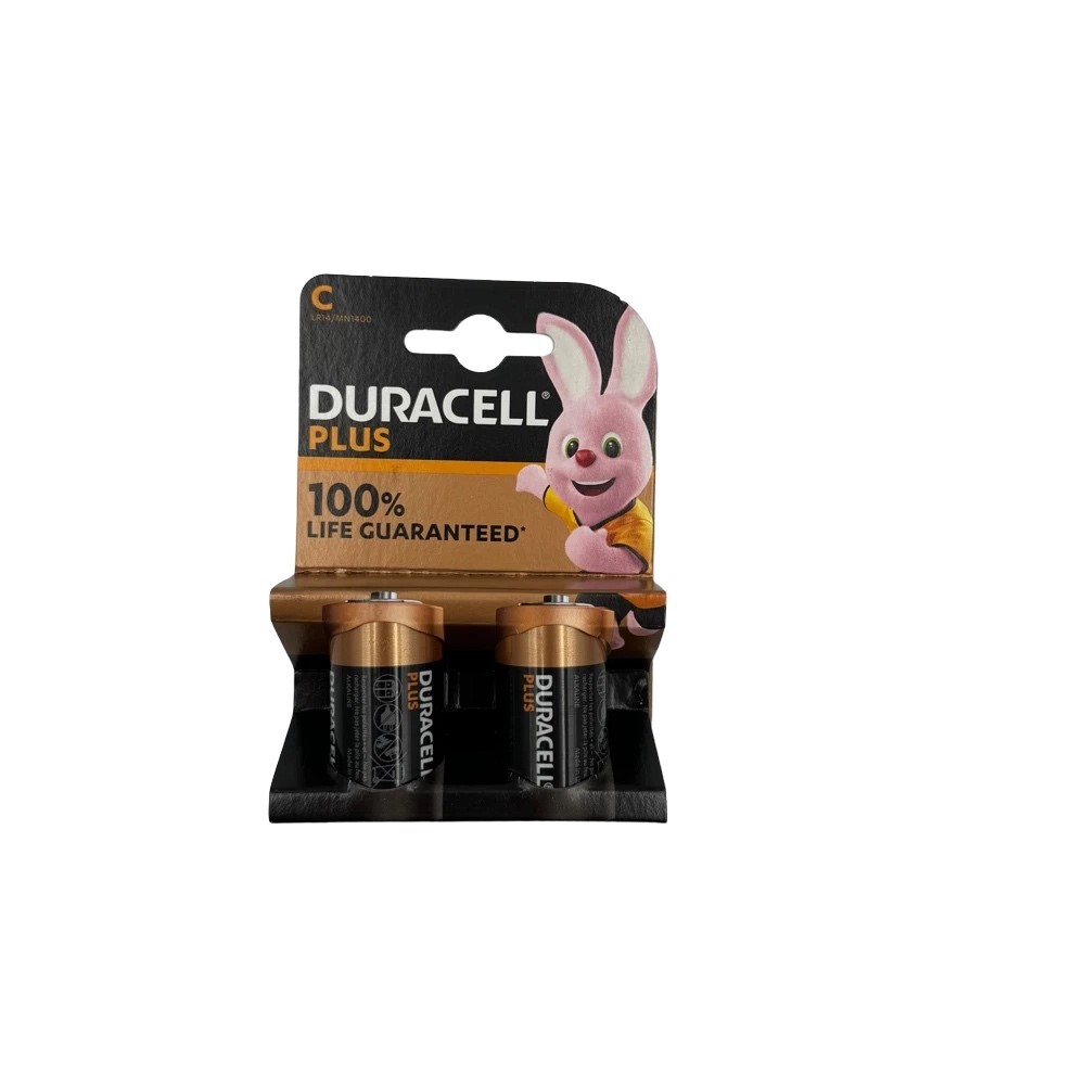 Show details for Duracell Battery - C Pack of 2