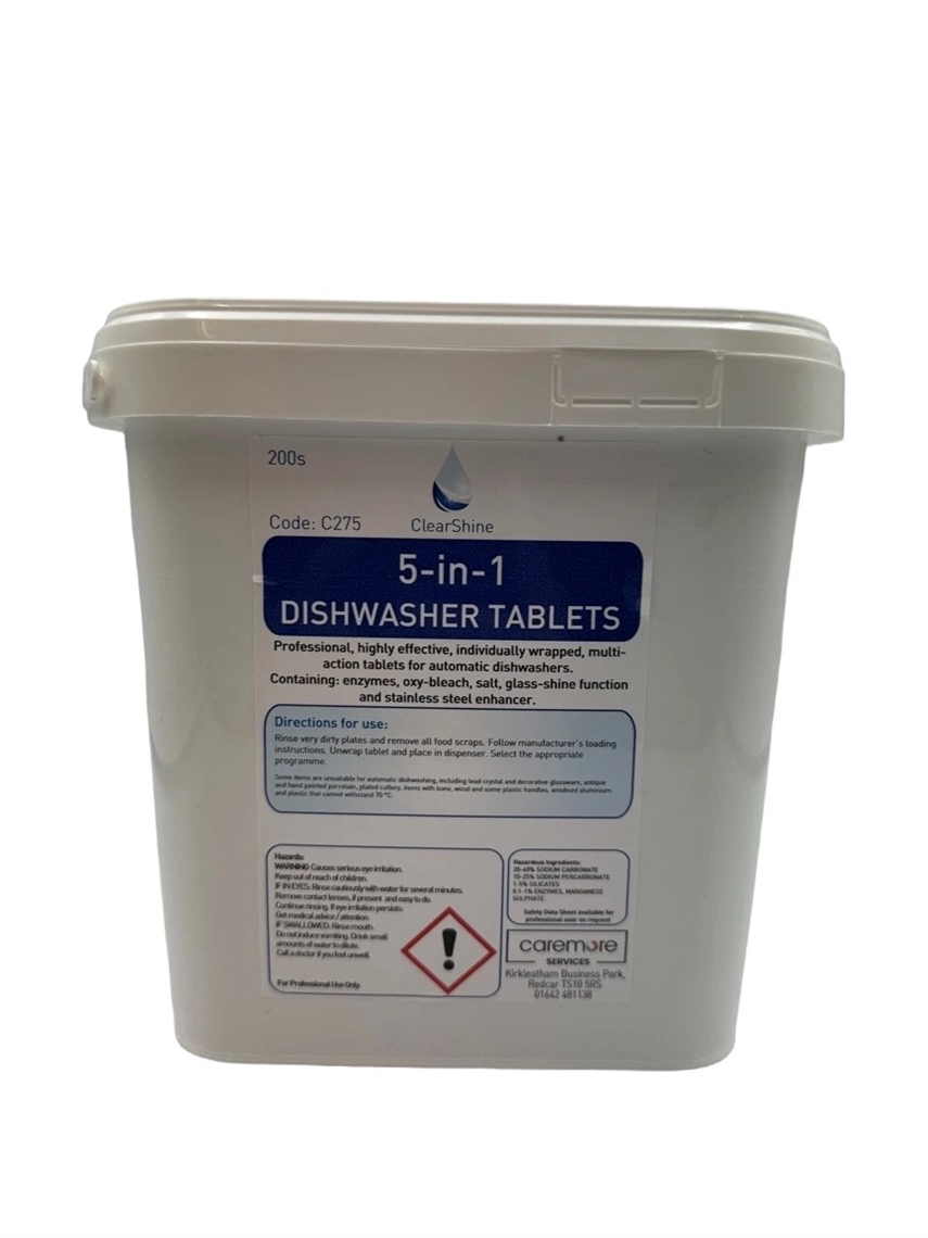 Show details for Caremore Dishwasher Tablets - Pack of 200