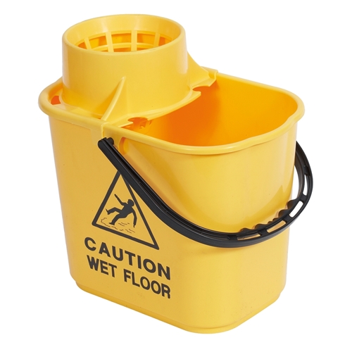 Show details for Yellow H/D Mop Bucket