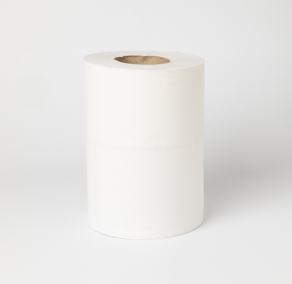 Show details for Centre Feed Rolls - Mini White Pack of 12