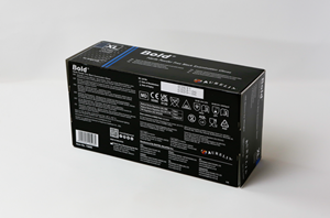 Show details for Gloves Nitrile Bold - Black XL Pack of 100