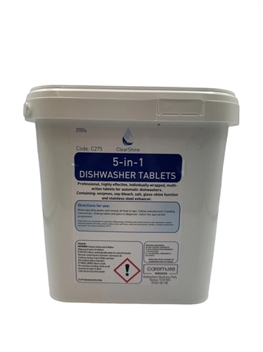 Show details for Caremore Dishwasher Tablets - Pack of 200