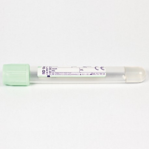 Show details for Blood Collection Tube - Green 4.5ml Pack of 100