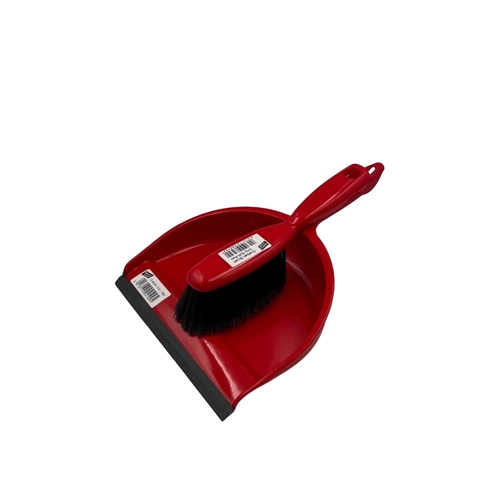 Show details for Dustpan & Brush - Small Red