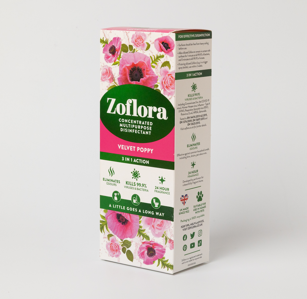 Show details for Zoflora Disinfectant - Poppy 500ml