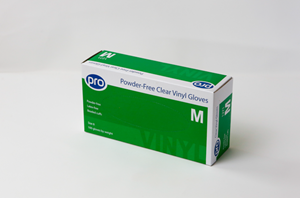Show details for Pro Gloves Vinyl Powder Free - Clear Medium Pack of 100