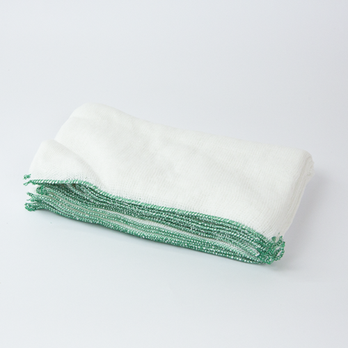 Show details for Dish Cloths Green Edged - Pack of 10 
