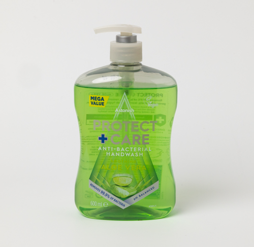 Show details for Astonish Anti Bac Hand Soap  - Aloe Vera 600ml