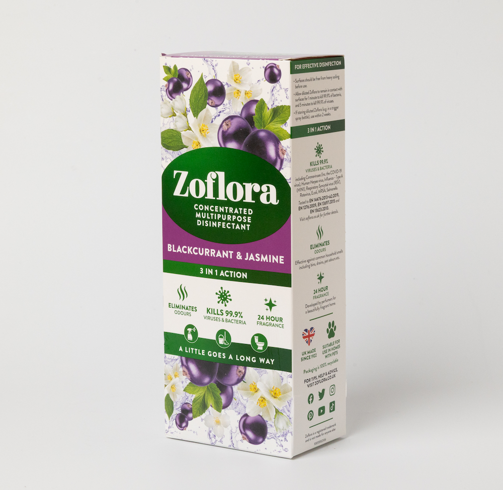 Show details for Zoflora Disinfectant - Blackcurrent & Jasmine 500ml