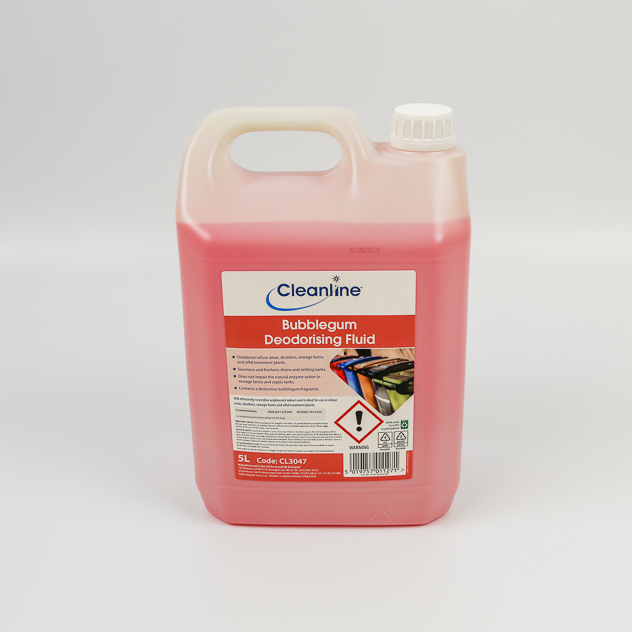 Show details for Cleanline Deodorising Fluid - Bubblegum 5l