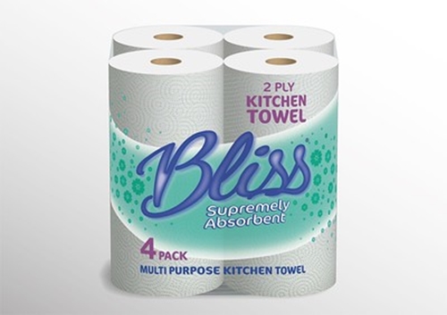 Show details for Essential Bliss Kitchen Roll - Pack of 24