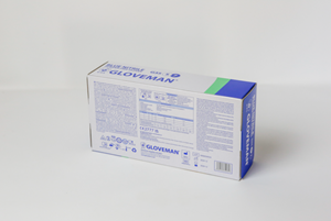 Show details for Gloveman Gloves Nitrile - Blue Small Pack of 100