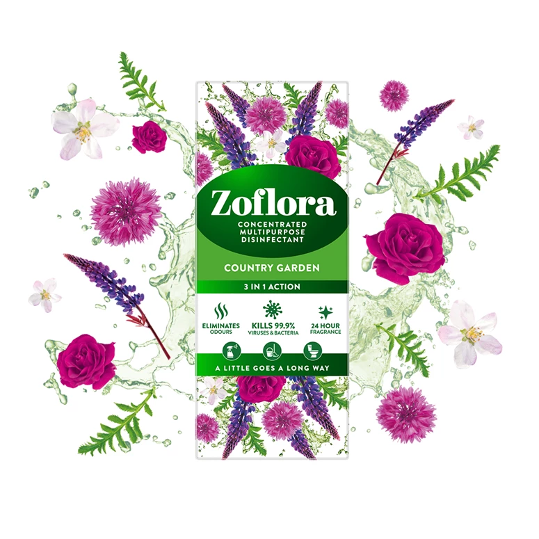 Show details for Zoflora Disinfectant - Country Garden 500ml