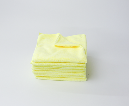 Show details for Microfibre Cloths - Yellow Pack of 10